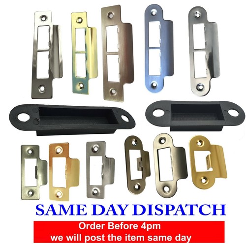 Door strike plate latch keep - door,
