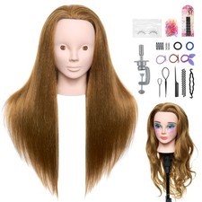 50% Real Human Hair Training