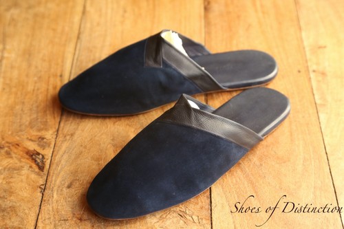 John lobb navy blue leather - lobb,