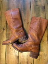 Vintage women's frye leather boots US 7.5 UK 5