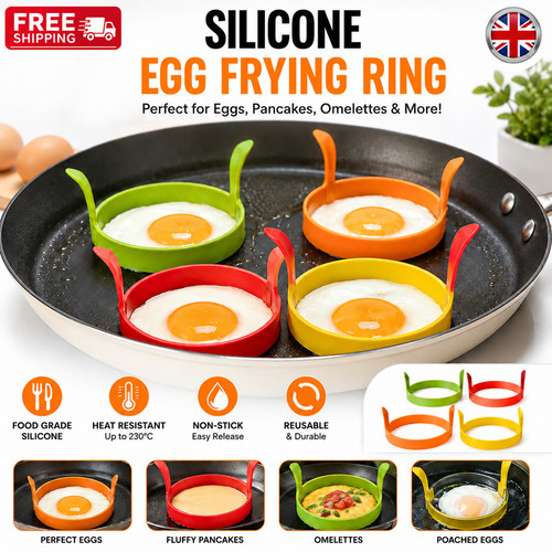 Silicone egg frying - frying, ring