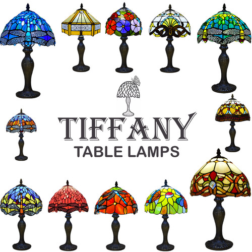Tiffany style table - tiffany-style,