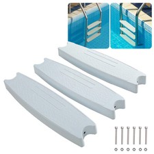 3pcs Universal 18" Swimming Pool Ladder Steps Molded Rung Pedal Accessory Tread