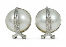 New Solid 14ct White Gold Pair