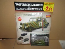 729Q Altaya Military Vehicles WW2 Citroën Traction 11 BL FFI 1:43 New + Set