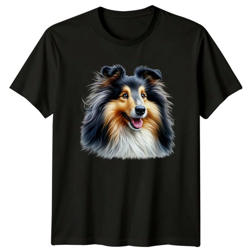 Sheltie dog portrait - sheltie,