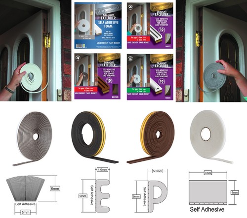 Door draught excluder brush - excluder,