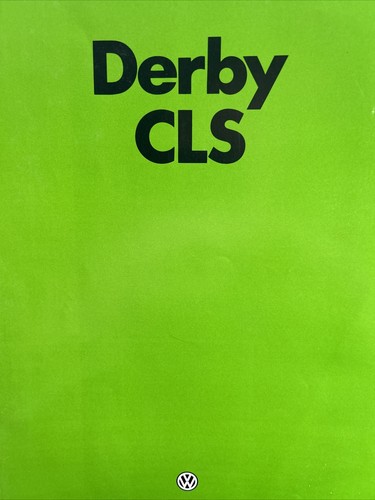 Volkswagen derby cls car - vw,