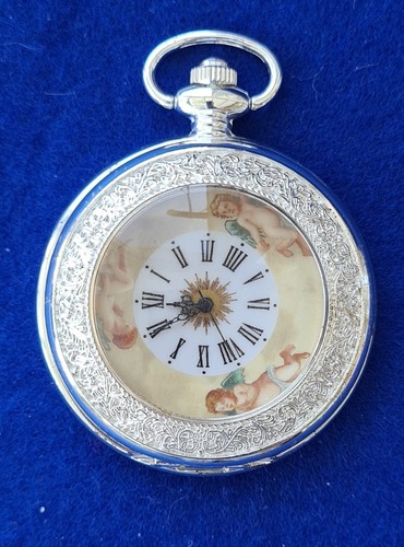 Silver plated pocket - silver,