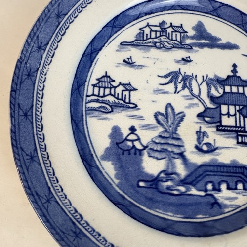 Plate transferware hanley - plate,