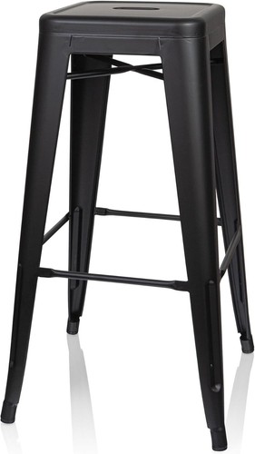 Matte black tolix - black,