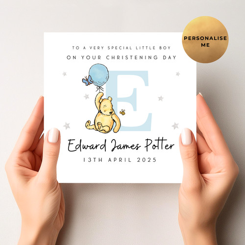 Personalised winnie the pooh - winnie,