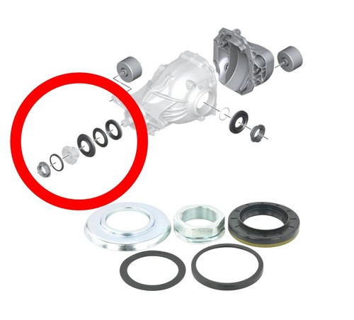 Rear differential oil - rear,
