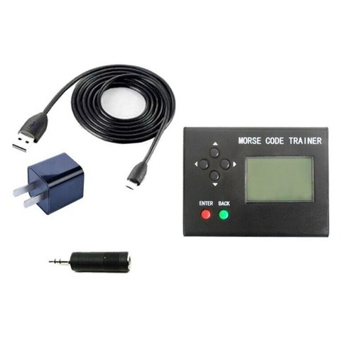 New morse code trainer lcd - new,