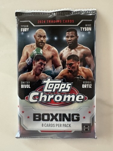 Topps chrome boxing 2024 - topps,