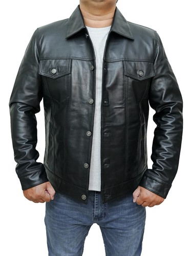 Men new shirt - collar, biker