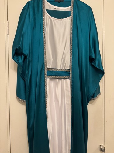 Abayas for women dubai teal - for,