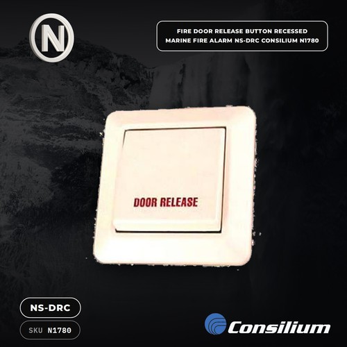 Fire door release - fire, button