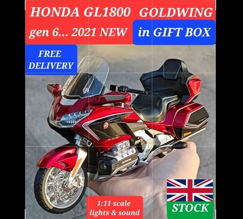 Honda goldwing gl1800 red - goldwing, gen
