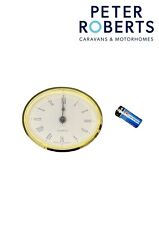 Clock 72mm *Slight Damage* ME508- Caravan/Motorhome/Boat