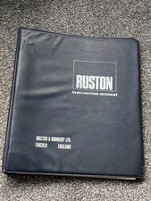 RUSTON INSTRUCTION