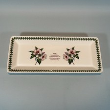 Portmeirion Botanic Garden 80th Ann Liberation Korea Rectangle Plate LTD Edition