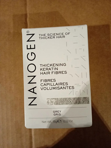 Nanogen hair fibres grey - hair, root