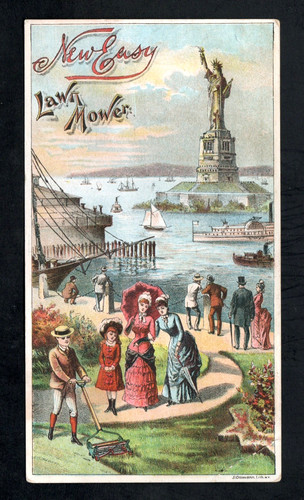 1880s new easy lawn mower - new,