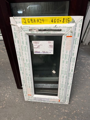 Brand new white upvc window