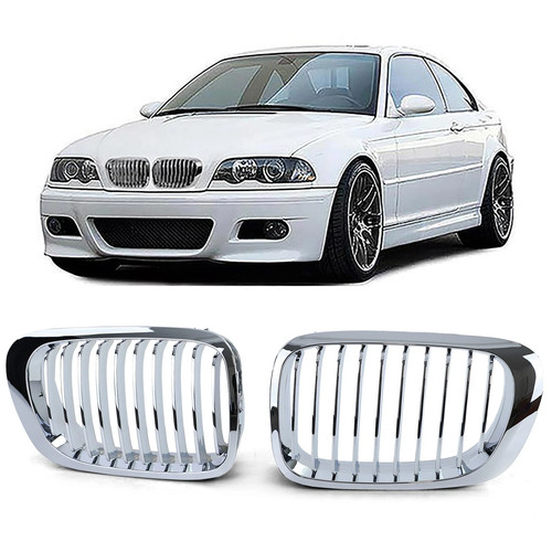 Front grille chrome bumper - grille,