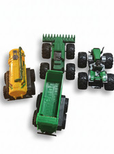 Combine Harvester & Tractor