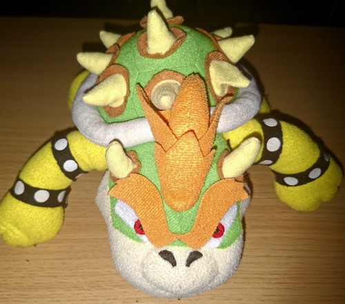 Large rare retro plush - large, bowser