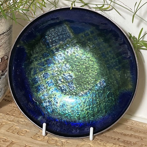 Mcm blue green - &, enamelled