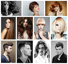 HAIRDRESSER BARBER HAIR SALON HAIRSTYLE GIANT POSTER SELECTABLE LAMINATE OPTION
