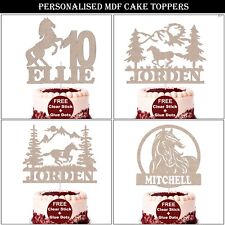 PERSONALISED HORSE THEME