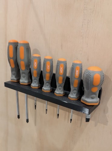 Screwdriver holder wall - screwdriver, wall/van