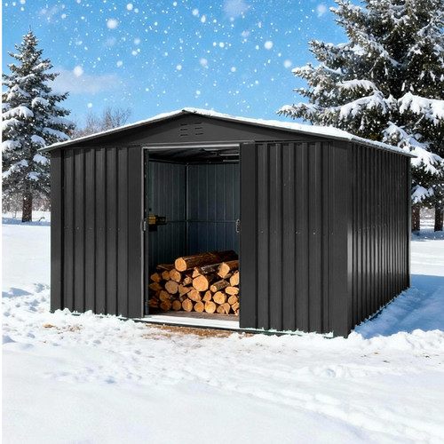 Metal garden shed - metal,