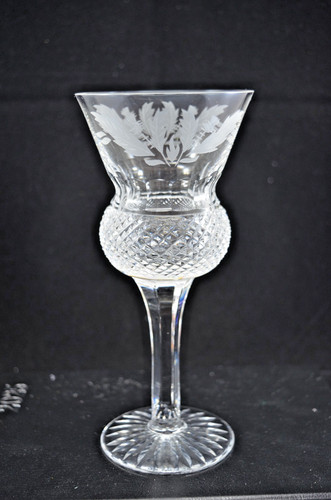 Edinburgh crystal thistle - crystal,