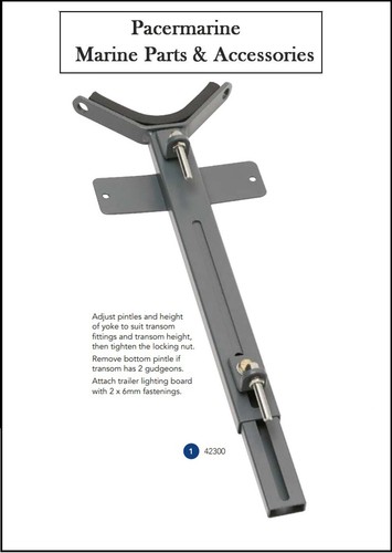Barton dinghy mast support - barton,