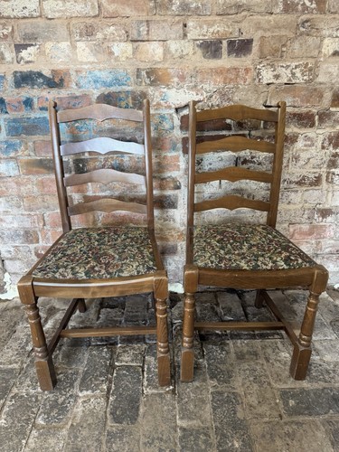 Oak ladder back dining - ladder,