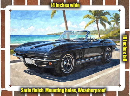 Metal sign 1965 chevrolet - sign,
