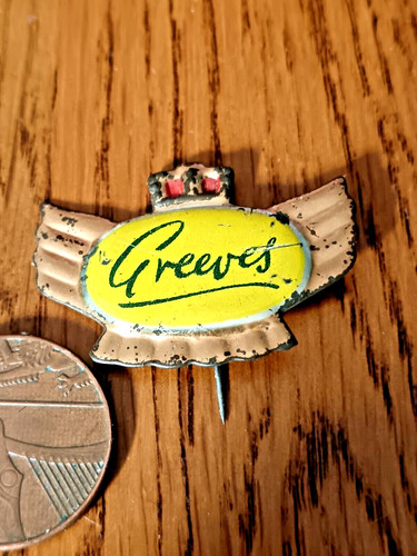 Vintage tin plate greeves - vintage,