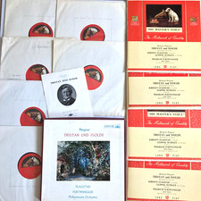 ALP 1030-35 Wagner - Tristan und Isolde Furtwangler Flagstad Box Set + 4 HMV LPs