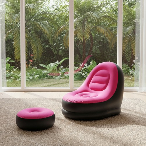 Portable air mattress lounger - portable,