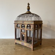 Vintage Indian Bird Cage