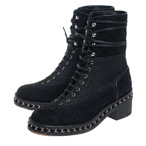 Chanel boots uk5 25cms - uk5,