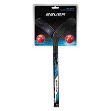 Bauer Mini Set 2 Inline Hockey Sticks 2 Soft Foam Balls House Game
