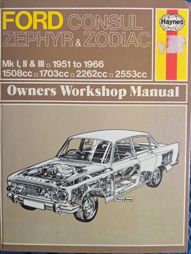Ford consul zephyr zodiac - consul,