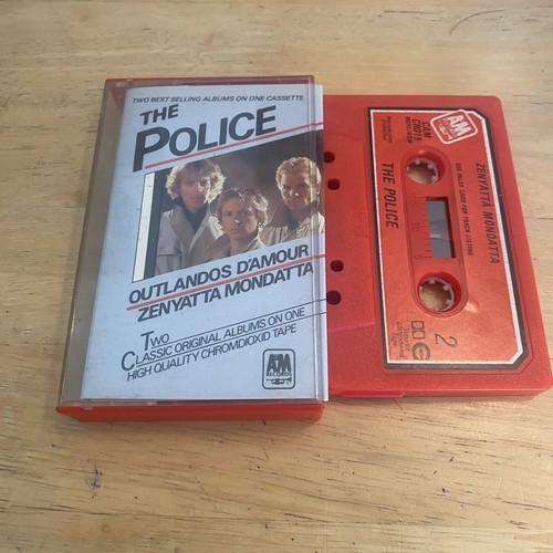 The police 2on1 cassette - police, tape