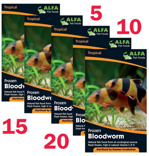 Alfa frozen fish food - frozen,